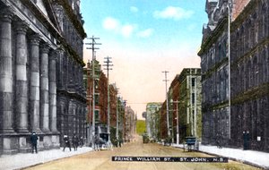 Prince William Street, Saint John, New Brunswick, Canada, c1900s da Unbekannt