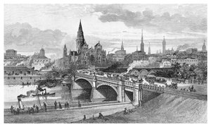 Ponte dei Principi, Melbourne, Victoria, Australia, 1886