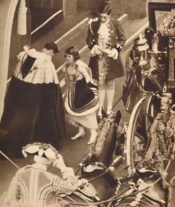 La principessa Elisabetta gestisce il treno, 12 maggio 1937 da Unbekannt