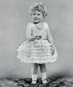Principessa Elisabetta a due anni nel 1928, 1937 da Unbekannt