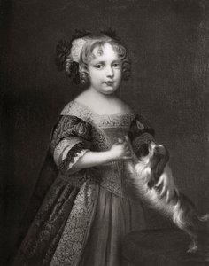 Principessa poi Regina Anna, c1670-1675 1906 da Unbekannt