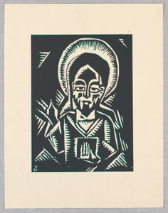 Stampa, Christos Zehajici, Cristo, Tavola III, Etiopia, cili Christos, Madonna e Santi, come li ho visti nelle illuminazioni dei vecchi codici etiopi Portfolio da Unbekannt