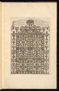 Stampa, Livre Nouveau de Serrurerie