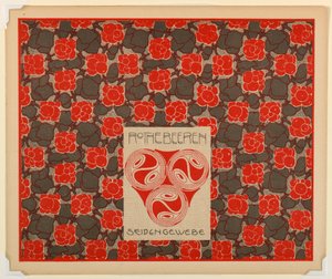 Stampa, Rothebeeren Seiden Gewebe (Tessitura di seta con bacche rosse), tavola 21, in Die Quelle