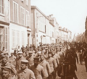 Prigionieri, Chalons, Francia settentrionale, c1914-c1918