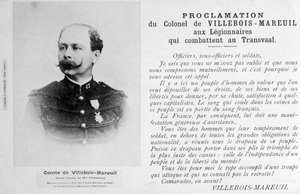 Proclamazione del colonnello Villebois-Mareuil, c. 1900