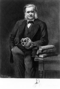 Professor Thomas Henry Huxley, biologo inglese