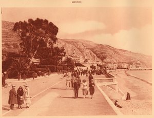 Promenade du Midi, Menton da Unbekannt