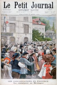 Protesta in Bretagna, 1902