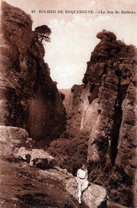 Provenza Alpi Costa Azzurra, Var (83), Roquebrune sur Argens: vista del canyon del 