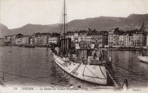 Provenza Alpi Costa Azzurra, Var (83), Tolone: la località di Les Contre Torpilleurs - Cartolina fine XIX-XX secolo da Unbekannt