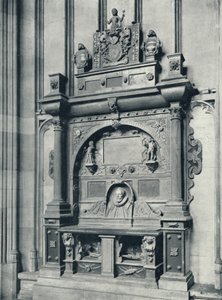 Tomba del Prevosto Murray 1624 alla fine orientale della Cappella, 1926 da Unbekannt