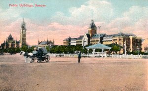 Edifici pubblici, Bombay, India, inizio XX secolo da Unbekannt