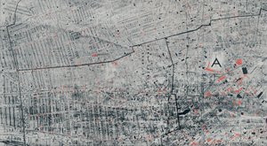 Mappa dei pub di Liverpool, c1910, 1912