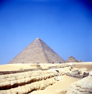 Piramide a Giza, Egitto, Antico Regno