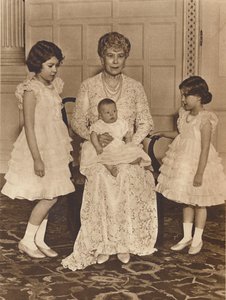 Regina Maria-Nonna, Sandringham, gennaio 1936