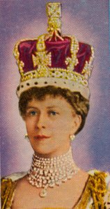 Regina Maria, consorte di Re Giorgio V, alla sua incoronazione, 1911 1935 da Unbekannt