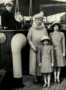 Regina Maria con le sue nipoti, anni 