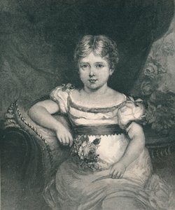 Regina Vittoria a sei anni, 1894