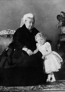 Regina Vittoria ed Edoardo VIII, c1898 1936 da Unbekannt