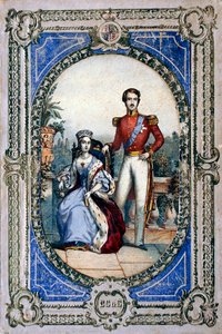 Regina Vittoria e Principe Alberto, c1840s da Unbekannt