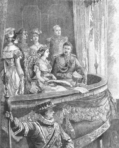 La regina Vittoria e il principe consorte all