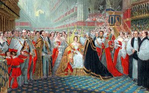 Incoronazione della regina Vittoria, 1837 da Unbekannt