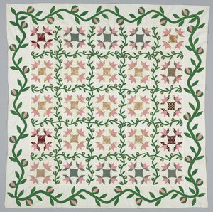 Coperta trapuntata, c1857 da Unbekannt