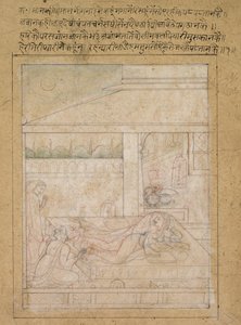 Riconciliazione di Radha e Krishna da Unbekannt