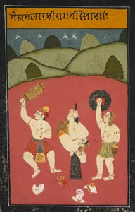 Ragini Desakh di Meghamalhar, c. 1770-1790