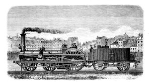 Locomotiva a vapore progettata nel 1849 dall