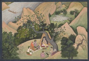 Rama, Sita e Lakshmana all