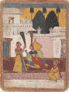 Ramkali Ragini: Pagina da una Serie Dispersa di Ragamala