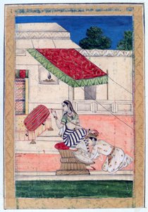Ramkali Ragini, Album Ragamala, Scuola del Rajasthan, XIX secolo
