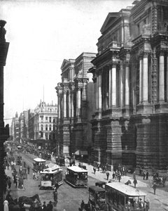 Randolph Street, Chicago, Illinois, USA, c1900 da Unbekannt