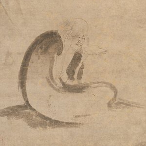 Lettura di un Sutra al Chiaro di Luna da Unbekannt