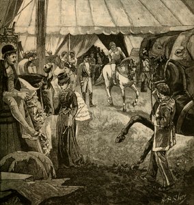 Pronti per essere chiamati sul ring, 1882 da Unbekannt