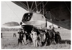 Gondola posteriore, Zeppelin LZ 127 Graf Zeppelin, 1933 da Unbekannt