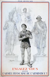 Poster di reclutamento per l