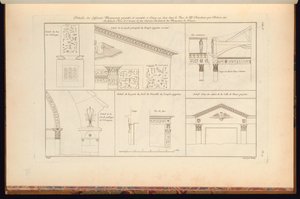 Raccolta di architettura civile da Unbekannt