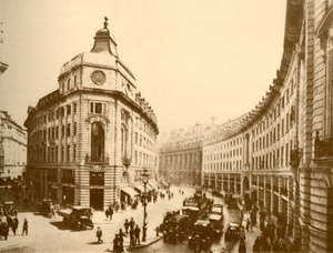 Regent Street ricostruita, c1930