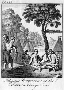 Cerimonie Religiose dei Tungusi Nisoviani, c1748