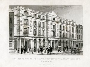 Deposito della Religious Tract Society, Paternoster Row, Londra, XIX secolo da Unbekannt