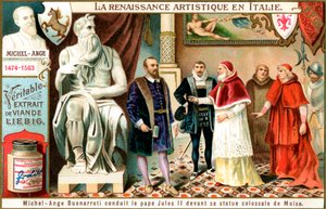 Arte rinascimentale in Italia: Michelangelo, c1900 da Unbekannt