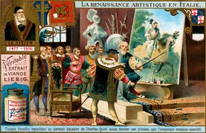 Arte rinascimentale in Italia: Tiziano, c1900 da Unbekannt