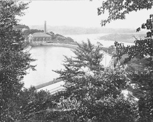 Serbatoio, Eden Park, Cincinnati, Ohio, USA, c1900 da Unbekannt