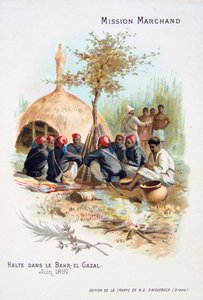 Riposo a Bahr-el-Ghazal, giugno 1897