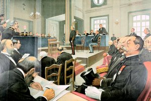 Riesame di Albert Dreyfus, Rennes, Francia, 1899 da Unbekannt