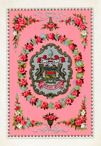 Retro di un mazzo di carte da gioco Goodall & Son Ltd., c1940 da Unbekannt
