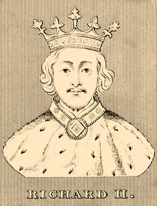 Riccardo II, 1367-1400, 1830 da Unbekannt